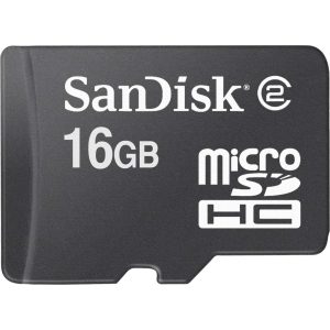 SanDisk SDSDQM-016G-B35 Micro SD Card SDHC Class 10 16GB